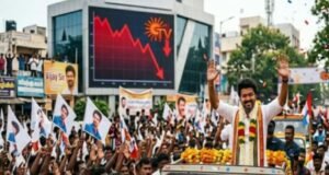 तमिलनाडु में ‘थलपति’ विजय की आंधी, धड़ाम से गिरा Sun TV का शेयर
