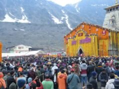केदारनाथ धाम: मंदिर के चारों ओर सात फीट ऊंचे बैरिकेड्स लगाने की तैयारी
