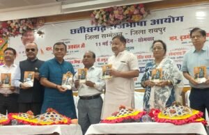 रायपुर में ‘पीरा’ उपन्यास का विमोचन