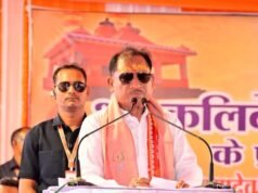 कलिबेश्वर महादेव मंदिर के प्राण-प्रतिष्ठा समारोह में शामिल हुए साय