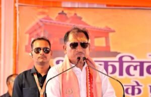 कलिबेश्वर महादेव मंदिर के प्राण-प्रतिष्ठा समारोह में शामिल हुए साय