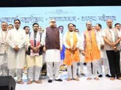 रायपुर में भव्य आचार्य पदारोहण महोत्सव: लोकसभा अध्यक्ष और मुख्यमंत्री ने लिया जैन संतों का आशीर्वाद