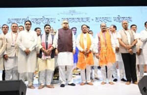 रायपुर में भव्य आचार्य पदारोहण महोत्सव: लोकसभा अध्यक्ष और मुख्यमंत्री ने लिया जैन संतों का आशीर्वाद