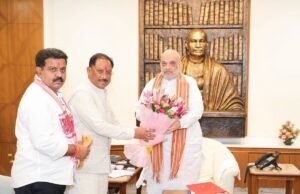 छत्तीसगढ़ में AIIA की स्थापना की मांग, मुख्यमंत्री साय ने अमित शाह से की मुलाकात