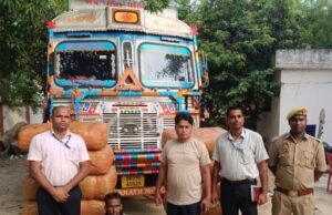 सुलतानपुर में 90 लाख रुपये का 360 किलो गांजा बरामद, अंतर्राज्यीय तस्कर गिरफ्तार