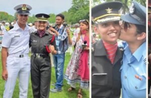 94 साल में पहली बार; ड्रिल स्क्वायर पर नारी शक्ति ने पुरुषों के साथ कंधे से कंधा मिलाकर भरा अंतिम पग