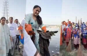 यमुना तट स्वच्छता अभियान: दिल्ली के 28 घाटों पर चला मेगा क्लीनिंग ड्राइव