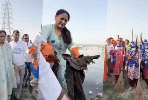यमुना तट स्वच्छता अभियान: दिल्ली के 28 घाटों पर चला मेगा क्लीनिंग ड्राइव