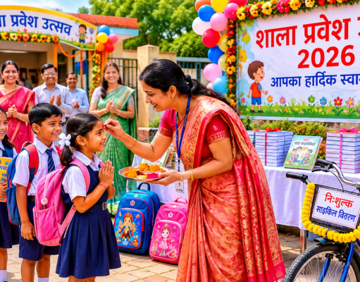 छत्तीसगढ़ में 16 जून से शाला प्रवेश उत्सव 2026, विद्यार्थियों के स्वागत की व्यापक तैयारी