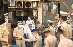 लखनऊ अग्निकांड : प्रवेश द्वार पर एसी के पांच आउटर यूनिट देख एसआईटी नाराज
