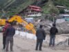 हर्षिल घाटी में तेज बारिश के बाद खीरगंगा नदी का जलस्तर बढ़ा