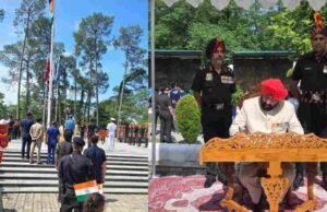 कारगिल विजय दिवस 2026: चीड़बाग शौर्य स्थल पहुंचे राज्यपाल गुरमीत सिंह