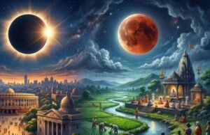 सावन 2026 में सूर्य और चंद्र ग्रहण का दुर्लभ योग…