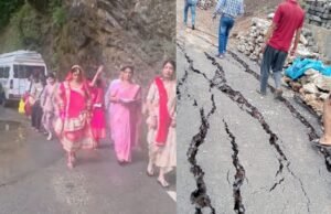 बारिश बनी मुसीबत, सोनप्रयाग-त्रियुगीनारायण मार्ग पर बार-बार भूस्खलन