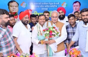सादगी के साथ मनाया गया पीसीसी अध्यक्ष दीपक बैज का जन्मदिन, युवा कांग्रेस ने किया रक्तदान