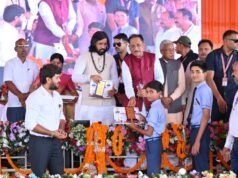 समोदा में मुख्यमंत्री साय ने 128 करोड़ से अधिक के विकास कार्यों की दी सौगात