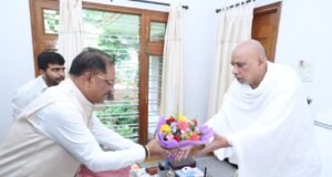 गुरु पूर्णिमा पर अघोर गुरु पीठ पहुंचे सीएम विष्णु देव साय, लिया संतों का आशीर्वाद