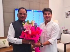 छत्तीसगढ़ में 2,305 नए मोबाइल टावरों की मांग, CM साय ने केंद्रीय मंत्री सिंधिया से की मुलाकात