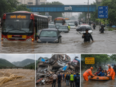 महाराष्ट्र में बारिश का कहर: 62 की मौत, नदियां उफान पर, तटीय इलाकों में रेड अलर्ट जारी
