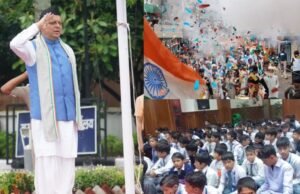 स्वतंत्रता दिवस: शान से लहराया तिरंगा; सीएम धामी ने दिलाई राष्ट्रीय एकता की शपथ