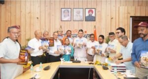 सीएम धामी ने किया क्षत्रिय कल्याण समिति की वेबसाइट व ‘क्षत्रिय जागरण’ स्मारिका का विमोचन