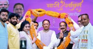 नारी शक्ति के आगे बढ़ने से परिवार, समाज और देश भी आगे बढ़ता है : मुख्यमंत्री साय