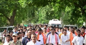 बूढ़ा महादेव से भोरमदेव तक 18 किमी की भव्य पदयात्रा में उमड़ा आस्था का सैलाब
