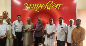 देवदास बंजारे की पुण्य स्मृति में अगासदिया परिसर में सजा पंथी कला का मंच