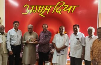 देवदास बंजारे की पुण्य स्मृति में अगासदिया परिसर में सजा पंथी कला का मंच