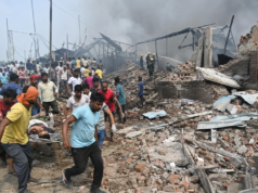 प्रयागराज-कौशांबी बॉर्डर पर पटाखा फैक्ट्री में भीषण विस्फोट, 11 की मौत
