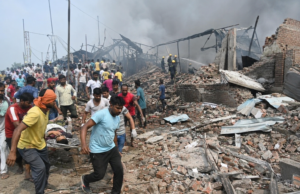 प्रयागराज-कौशांबी बॉर्डर पर पटाखा फैक्ट्री में भीषण विस्फोट, 11 की मौत
