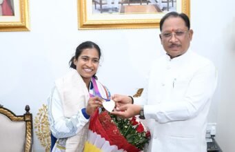 राष्ट्रमंडल खेलों की रजत विजेता ज्ञानेश्वरी यादव को 30 लाख रुपये और आउट ऑफ टर्न DSP पदोन्नति का ऐलान