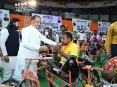 दिव्यांगजनों के सशक्तीकरण के लिए सरकार प्रतिबद्ध : मुख्यमंत्री विष्णु देव साय