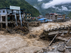 नेपाल में प्रलयंकारी फ्लैश फ्लड से भारी तबाही, सैकड़ों लापता,सड़कें, पुल और हाइड्रोपावर परियोजनाएं बर्बाद