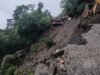 उत्तराखंड: मसूरी-देहरादून मार्ग पर पानीवाला बैंड के पास भू-धंसाव