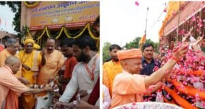 जन्माष्टमी 2026: गो पूजन किया, श्रद्धालुओं पर बरसाए फूल, कृष्ण जन्मभूमि पर सीएम योगी