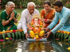 आज 5वें दिन दी जा रही है बप्पा को विदाई