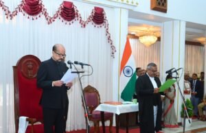 छत्तीसगढ़ हाईकोर्ट के नए मुख्य न्यायाधीश बने जस्टिस कृष्न राम महापात्र, राज्यपाल ने दिलाई शपथ