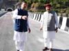 रुद्रप्रयाग: सीएम धामी ने किया 156 करोड़ के पुल का निरीक्षण
