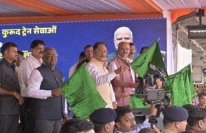 छत्तीसगढ़ के रेल नेटवर्क को बड़ी सौगात, पहली बार रावघाट पहुंची ट्रेन