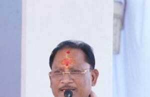 गढ़फुलझर में 50 लाख से बने सर्वमंगल भवन का लोकार्पण, डोम निर्माण की घोषणा