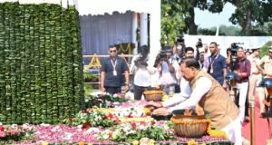 नक्सलवाद के खिलाफ लड़ाई में शहीद जवानों का योगदान अविस्मरणीय : मुख्यमंत्री साय