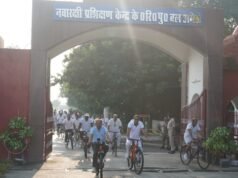 स्वच्छता का संदेश लेकर सड़कों पर उतरे सीआरपीएफ जवान, निकाली साइकिल रैली